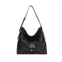 Flower handbag original design tote bag niche soft bag
