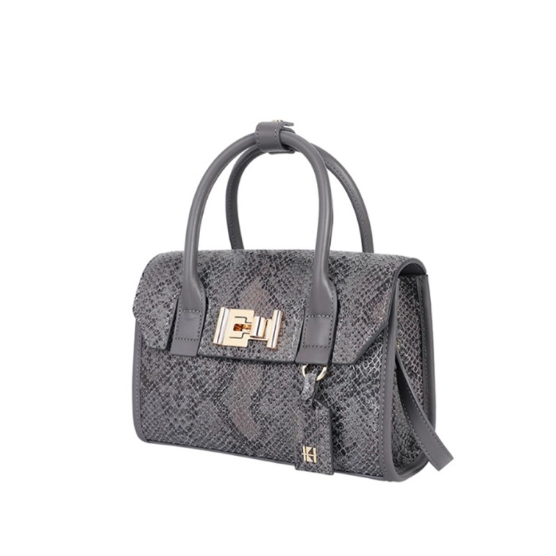 Bucket bag, chain, diamond grid bag, leather one shoulder crossbody bag